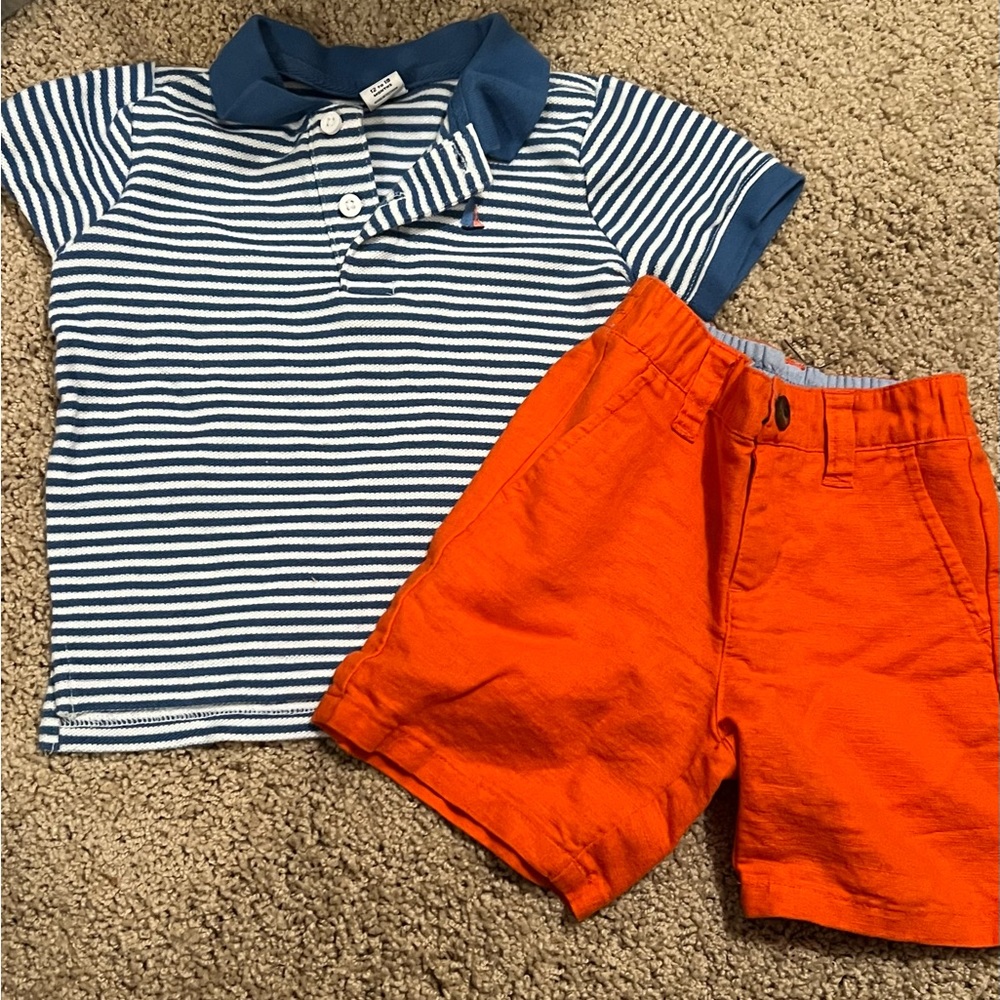 Janie and Jack 2 piece set 12-18 months